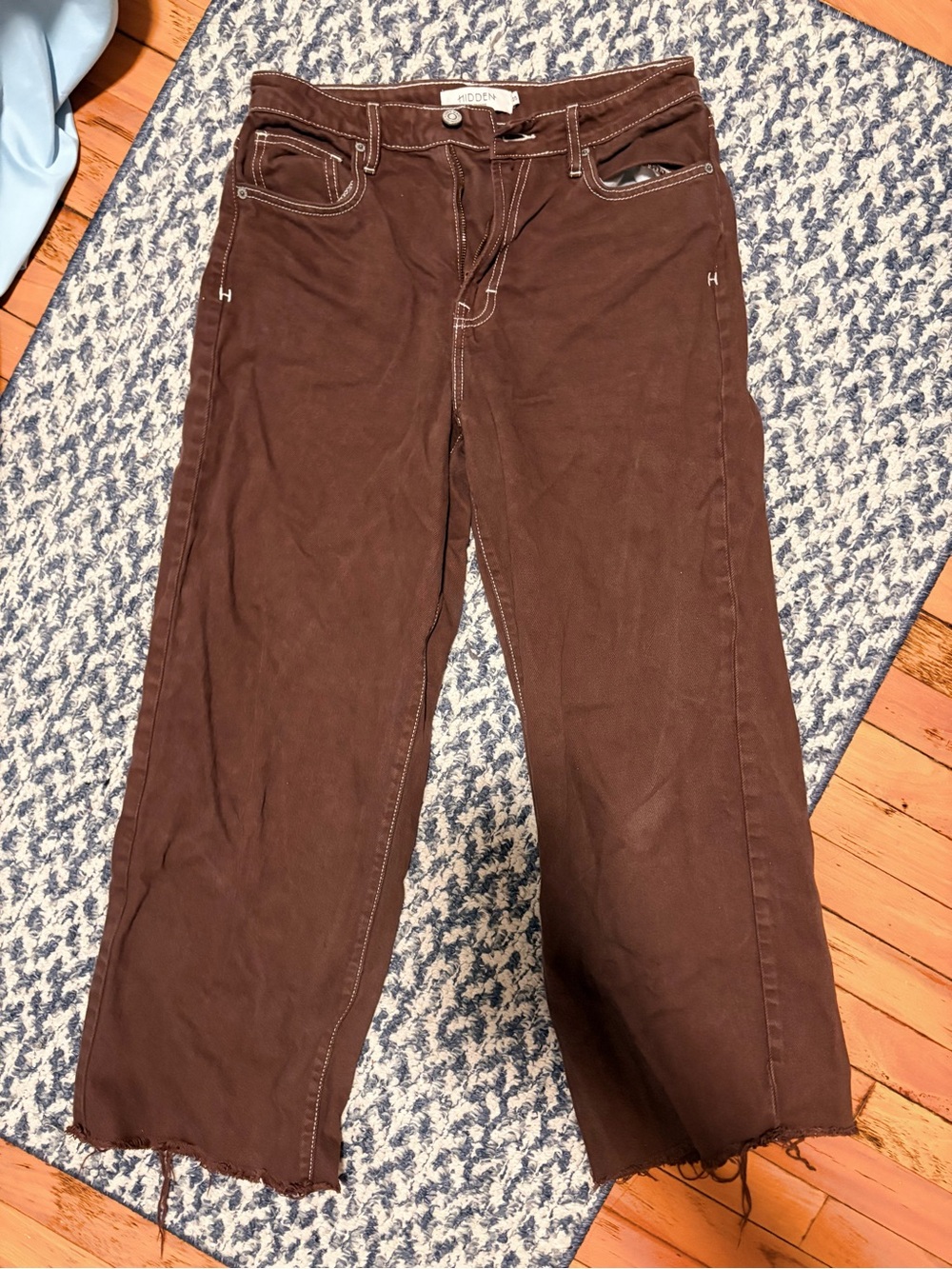 HIDDEN Women's Wide Leg Pants Brown